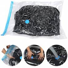 Large Capacity Vacuum Compression Bag With Valve, Storage Bag For Clothes, Storage And Organization Bag For Towels And Quilts. - 90x100cm - View 4