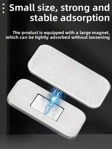 Ultra-Thin Strong Magnetic Cabinet Door Catch, Self-Adhesive Hidden Magnets For Doors & Drawers, Can Be Installed On Kitchen Cabinets, Wardrobes, And Drawers Without Drilling, With Double-Sided Adhesive For Non-Destructive Installation - A - View 3