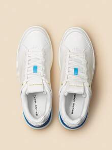 Men's Lightweight Non Slip Casual Dress Fashion Sneakers Tennis Shoes Breathable Comfortable Shoes - 藍白色 - 查看 5