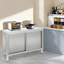 Food Service Carts & Trolleys - Silver - View 9