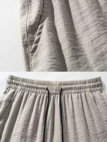 Men's Summer Sports Quick-Dry Breathable Shorts, Outdoor Casual Fashion Shorts - Khaki - View 5