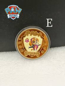 1pc INS Hot-Selling Paw Patrol Cartoon Metal Commemorative Coin Anime Peripheral Craft Decoration Souvenir Birthday Party Decor Birthday Gift - View 9