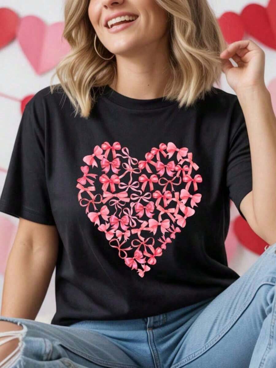 1 Self Love Club T-Shirt - Retro Valentine's Day T-Shirt, Valentine's Day Gift, Galentines Ap180g 100% Cotton - 黑色 11 - 查看 1