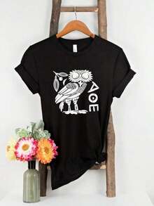 1 Piece Persephone T-Shirt Greek Mythology T-Shirt Persephone And Hades T-Shirt Poet T-Shirt Dark Academia Style 180g 100% Cotton - 黑色 11 - 查看 11