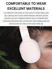 1pc Foldable Portable Wireless Earphones With Microphone, Suitable For Sports And Gaming - View 5