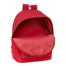 | Large Rolling Backpacks Sevilla FC Compact Evolution Removable Washable And Water Resistant, 6" With USB Double Padded Compartment, Hidden Anti-Theft Zipper, Organizer, Red, 6? - Option 29 - View 5