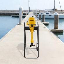 SanBouSi Outboard Boat Motor Cart Outboard Boat Engine Carrier Multi Purposed Engine Stand - Black - View 2