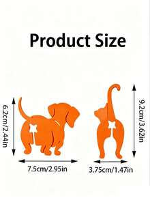 5/3/1pc Cat/Dog Shaped Metal Sealing Clips, Reusable Multi-Function Sealing Clips, Suitable For Storing Snacks, Potato Chips, Bread, Coffee, Pasta - Multicolor - View 10