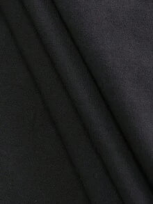 Men's Graphic T-Shirt "THE CULT" - Black, Short Sleeve, Round Neck, Vintage Rock Style, With Metallic Silver Text And A Dynamic Guitarist Design With A Flame Background, Perfect For Concerts And Casual Wear, Soft, Comfortable Fabric. - 黑色 - 查看 4