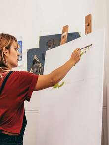 White Canvas Board, Perfect Gift For Acrylic, Oil, Tempera And Watercolor Artists And Painting Enthusiasts, Art Supplies Canvas In Multiple Sizes - Multicolor - View 8