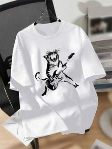 Women T-Shirts - 白色 - 查看 1