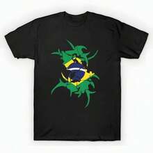 Sepultura Fanart T-Shirt unisex de la de algodón puro de alta densidad de 220 g. C-AmiS-eta uniS-ex 100 % aL-Godón de - Tejido de alta densidad. Apta para todo tipo de perS-onas, ya sean mujeres o hombres. Tejido duradero de alta C-Alidad apto para todas las estaciones, suave al tacto pero duradero. Tops transpirables. Conjuntos de otoño para mujer. Conjuntos de vaC-Aciones para mujer. Disfraz de Halloween para mujer. - Negro - Ver 1