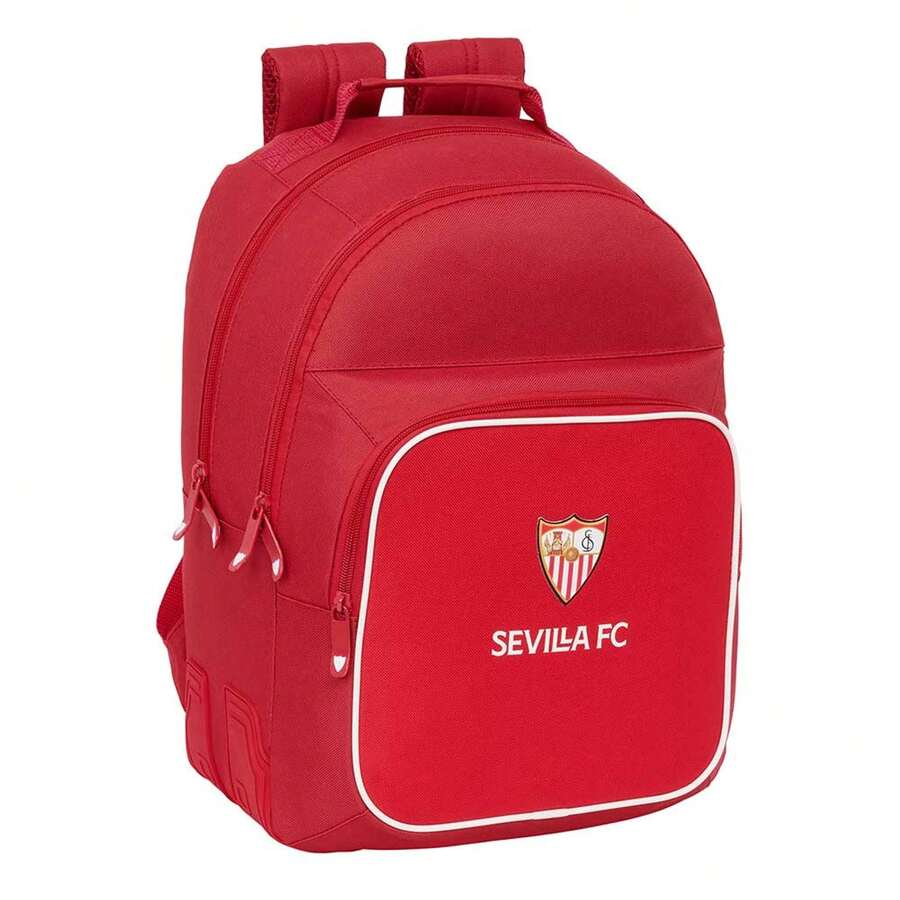 | Large Wheeled Backpacks Sevilla FC Compact Evolution Removable Washable And Water Resistant, 6" With USB Double Padded Compartment, Hidden Anti-Theft Zipper, Organizer, Red, 6? - Option 14 - View 1