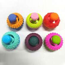 1/2/3pcs Silicone Finger Stress Relief Toys, Sensory Stress Relief Gadgets, Suitable For Teens And Adults, Tactile Desk Toys, Autism ADHD Anxiety Relief Gifts, Christmas Stocking Stuffers, Random Colors And Styles - Multicolor - View 8