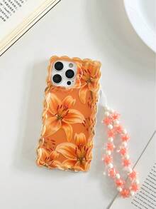 Ốp lưng điện thoại dày dặn, chống sốc, trong suốt, họa tiết hoa ly, có dây đeo cổ tay bện, tương thích với iPhone 17, 17 Pro, 17 Pro Max, 16/14, 15, XS, 7/8 Plus, XR, 7/8, SE2, Printed Max, và Apple 15 Pro, 14, 13, 12. Ốp lưng điện thoại chống sốc, thiết kế độc đáo, phủ toàn bộ bề mặt. - Nhiều màu - Xem 6