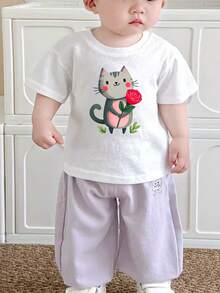 Young Girls T-Shirts - Putih - View 1