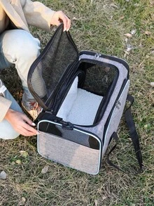 Expandable Pet Carrier - Soft Cat Carrier Bag For Medium Cats And Small Dogs, Pet Transport Bag - Multicolor - View 3