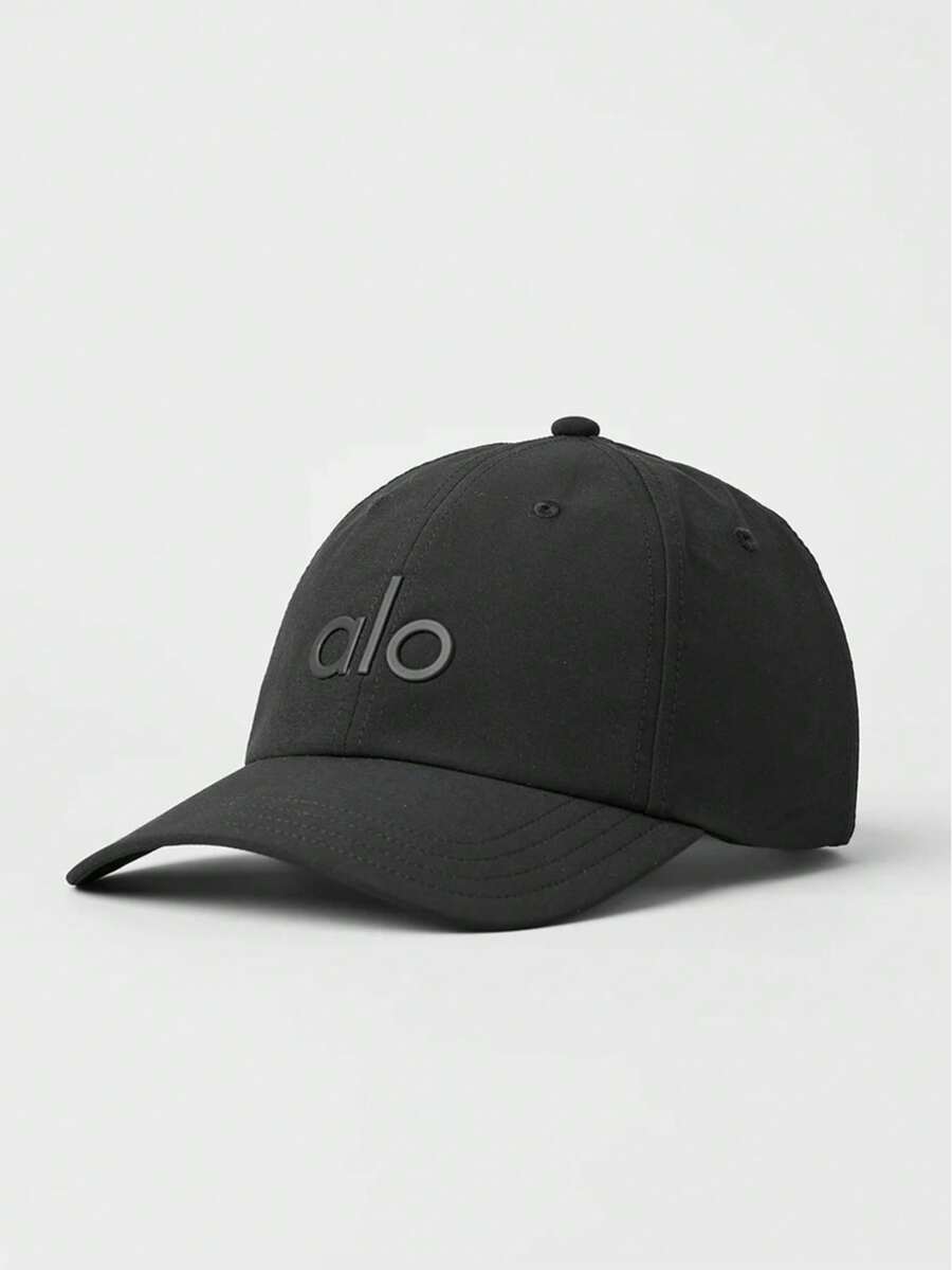 Alo Yoga Performance Off Duty Cap | Premium Performance Fabric | Signature Minimalist Design | Elevated Athleisure Essential | Versatile Everyday Cap - 黑色 - 查看 1