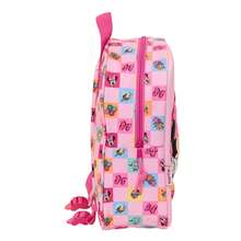 Safta | Mini School Backpacks Disney Minnie Mouse And Mickey Mouse Mickey Mood, Front Pocket With Zipper, Double Zipper Pull In Main Compartment, Top Handle, Adjustable Shoulder Straps - Option 4 - View 4