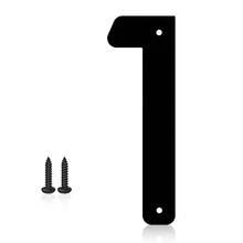 Chữ và số bằng nhôm 5 inch dùng cho biển hiệu ngoài trời, biển số nhà và tên đường cá nhân hóa, chữ và số bằng nhôm cho nhà ở, cửa ra vào, vườn hoặc văn phòng. - 1 - Xem 8