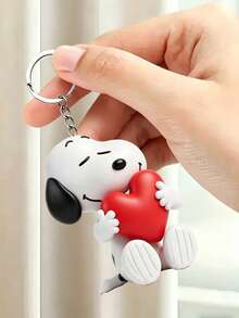 Cartoon Snoopy Keychain Pendant For Car Decoration, Small Accessory For Girls, Mood-Themed Gift For Couples, Small Present For Lovers - Irregular - View 6