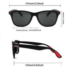 1pc Men's Super Cool Glasses, Fashionable Box Style, Design, Eye-Catching And Comfortable To Wear, Perfect For Daily Commuting Decoration, Men's Business And Leisure Dual-Use Glasses - One Size - View 1