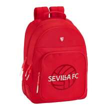 | Large Rolling Backpacks Sevilla FC Compact Evolution Removable Washable And Water Resistant, 6" With USB Double Padded Compartment, Hidden Anti-Theft Zipper, Organizer, Red, 6? - Option 13 - View 2