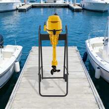 SanBouSi Outboard Boat Motor Cart Outboard Boat Engine Carrier Multi Purposed Engine Stand - Black - View 5