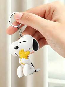 SNOOPY 卡通史努比钥匙扣挂件，汽车装饰，女孩小饰品，情侣主题礼物，爱人小礼物 - 不規則 - 查看 7