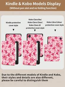 Kingsung Ốp máy tính bảng họa tiết hoa ly hồng, phù hợp với iPad Air 8 (M4) 2026 (11 inch), Air 8 (M4) 2026 (13 inch), 9.7/10.2/10.5/10.9/12.9/Pro 11, iPad Air 8 (M4) thế hệ thứ 10 2026 (11/13 inch), và Galaxy Tab S6 Lite 10.4 inch. Cũng phù hợp với Kindle Paperwhite thế hệ thứ 12 2024, Kindle thế hệ thứ 11 2022, chống sốc, chân đế thông minh/chức năng tự động bật/tắt màn hình. - Nhiều màu - Xem 11