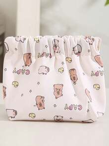Bolsa de playa de malla con forma de pez lindo, organizador de juguetes de gran capacidad, transpirable & de secado rápido para niños, perfecto para playa, piscina & viajes - Ver 8