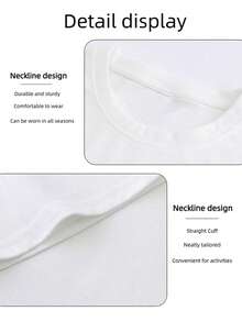 Men T-Shirts - White - View 3