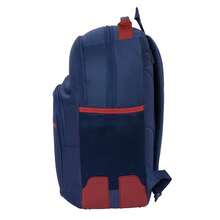 | Double El Pulpo School Backpacks For Laptop And Tablet, Padded Anti-Theft Rear Compartment, Double Zipper Pull On Main Zipper, Front Zipper Pocket, Top Handle, Navy - Option 7 - View 4