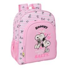 Safta SNOOPY 大型輕便進化版書包，帶可拆卸可清洗輪子，兒童返校背包，符合人體工學的加厚肩帶，大容量前置口袋和水壺袋 - 免費送貨 ✅ 西班牙大陸地區 24/48 小時送達 - 選項16 - 查看 2