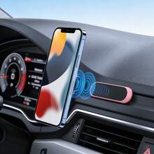 High-Fashion Magnetic Car Phone Holder, Easy Installation, Stable And Shock-Proof, Suitable For Various Car Models And Phone Types - S6 - View 6