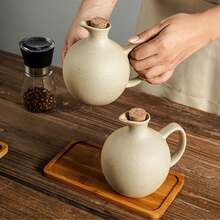 Quầy bar bằng gốm thô, nhà kiểu cổ điển, hũ giấm thương mại, lọ gia vị nửa nhà, lọ nước tương gia đình, đồ gốm Nhật Bản, hũ rượu kiểu Trung Quốc, hộp đựng dầu ăn. - Đồ đá - Xem 1