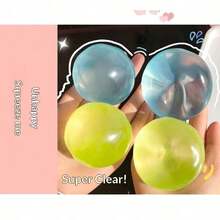 1 quả bóng bóp thủ công làm từ dầu dừa, có độ đàn hồi chậm, đồ chơi giảm lo âu, đồ chơi ngón tay, giảm áp lực lên bàn tay, đồ chơi lễ Phục sinh, đồ chơi bóp, giảm căng thẳng, quà tặng tiệc tùng, quà nhỏ nhét vào quà, quà sinh nhật, đồ chơi bóp giảm căng thẳng - Đỏ - Xem 4