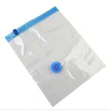 Large Capacity Vacuum Compression Bag With Valve, Storage Bag For Clothes, Storage And Organization Bag For Towels And Quilts. - 90x100cm - View 9