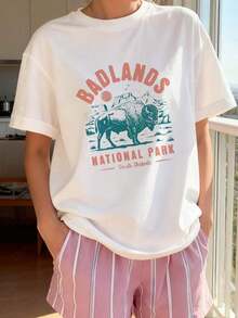 Badlands National Park Hiking And Camping In The Wilderness A-0 Breathable And Comfortable - 白色 - 查看 9