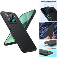Matte Black & Soft Touch Matte Poco C85 4G/Poco M8 Pro/15T PRO 5G/Poco C85/15T 5G/Poco F3/ Poco C65/Poco C71/ 10T/10T Pro/11T / 11T Pro/10T Pro 5G/POCO X4 GT/Poco X3 GT/Poco X6 Phone Case - Black - View 1