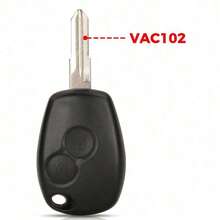 Vỏ điều khiển từ xa 2/3 nút màu vàng phù hợp cho Renault Megane, Clio, Kangoo, Logan, Sandero, Duster, Opel, Almera - Nhiều - Xem 1