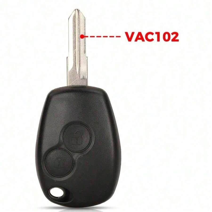 Vỏ điều khiển từ xa 2/3 nút màu vàng phù hợp cho Renault Megane, Clio, Kangoo, Logan, Sandero, Duster, Opel, Almera - Nhiều - Xem 1
