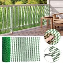 Outdoor Protective Netting, PC Plastic Mesh Fence, Multi-Functional Garden Fencing Net (Suitable For Pets And Poultry), Small Animal Protective Netting (Suitable For Rabbits, Chickens, Dogs), Snake-Proof Outdoor Protective Netting (Green) - Multicolor - View 2
