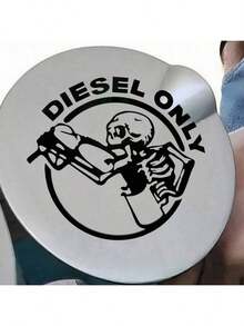 1 miếng dán hình đầu lâu uống xăng, decal trang trí ngoại thất xe hơi cá nhân hóa, chất liệu vinyl bền, chống thấm nước. - A - Xem 4