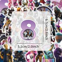 50Pcs Themed Graffiti Stickers Diverse Game Skin Figure Decals, Easy To Paste, For Luggage Phone Case Bike, Cute Collectible Gift For Teen Gamers - Multicolor - View 2