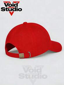 1 Cap,Dutch - Unisex Lettering &Print Hip-Hop Street-Style Baseball Cap Trucker Hat, Dad Hat, Hip-Hop Cap - Ideal For Outdoors, Travel, Hiking, And The Beach - Đỏ - Xem 3