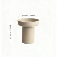 1个复古风格加厚陶瓷托盘，可用于展示珠宝、香水、手表和钥匙，亦可作为家居装饰或摄影道具，适用于家庭和酒店。 - 粗陶 - 查看 10