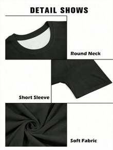 Women T-Shirts - Black - View 5
