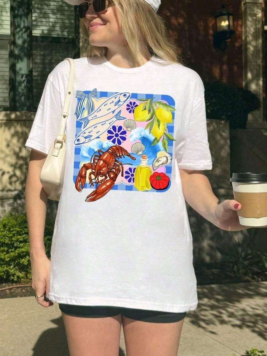 Women T-Shirts - White - View 1