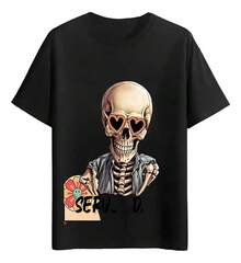 Playeras Sarcasmo Fresco Diario - Blanco - Ver 6